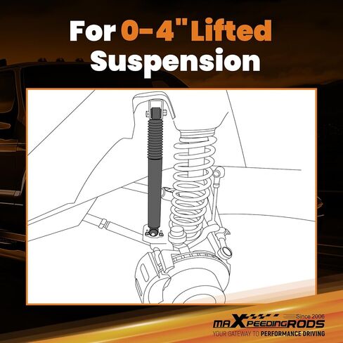 ممتصات صدمات خلفية maxpeedingrods 0-4 بوصة لسيارة Ford Excursion 2000-2005 2WD 4WD in Kuwait