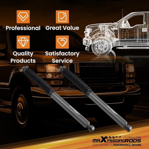 ممتصات صدمات خلفية maxpeedingrods 0-4 بوصة لسيارة Ford Excursion 2000-2005 2WD 4WD in Kuwait