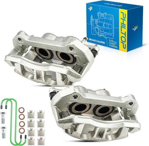 PHILTOP Brake Caliper Front Compatible with 2010-2011 Ford F-150, 2010-2021 Ford Expedition, 2010-2021 Lincoln Navigator, 18-B5236, 18-B5237 in Saudi Arabia