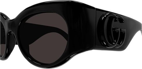 Oval Sunglasses with Grey Lenses in Saudi Arabia