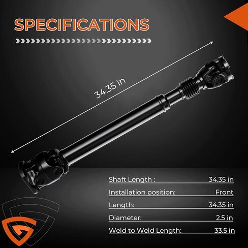 عمود دعامة عمود المحرك الأمامي متوافق مع دودج رام 2500 3500 2003-2013 بيك اب - ناقل تلقائي، 4WD، يستبدل # 52123326AB، 52105934AB in Kuwait