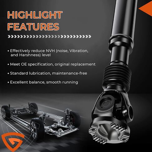 عمود دعامة عمود المحرك الأمامي متوافق مع دودج رام 2500 3500 2003-2013 بيك اب - ناقل تلقائي، 4WD، يستبدل # 52123326AB، 52105934AB in Kuwait