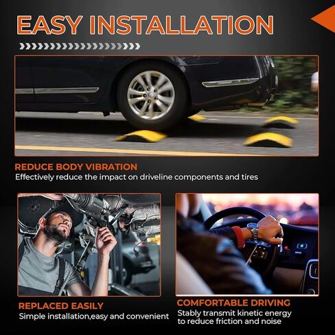 عمود دعامة عمود المحرك الأمامي متوافق مع دودج رام 2500 3500 2003-2013 بيك اب - ناقل تلقائي، 4WD، يستبدل # 52123326AB، 52105934AB in Kuwait