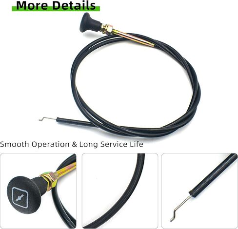 290-610 Choke Cable Replacement for Bad Boy MZ Magnum/CZT/CZT Elite, Compatible with Maverick Zero-Turn Mowers, Replaces OEM# 054-8017-00 in Saudi Arabia