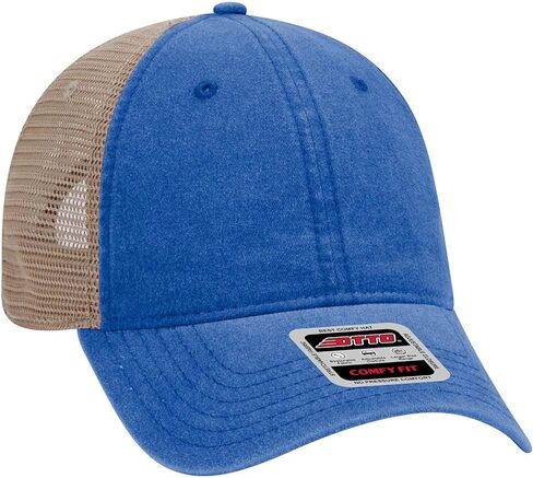 OTTO Wholesale 12 x Cap Comfy FIT 6 Panel Low Profile Mesh Back Trucker Hat in Saudi Arabia