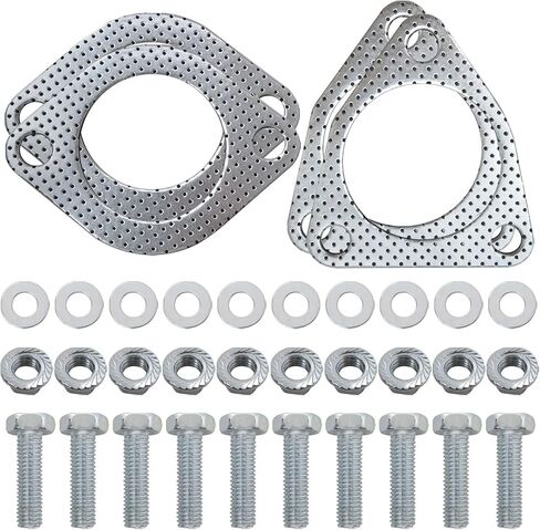 G35 350Z 4 قطعة ما بعد البيع 2.5 "مجموعة جوانات المحول الحفاز مع الأجهزة لمحركات VQ35DE in Saudi Arabia