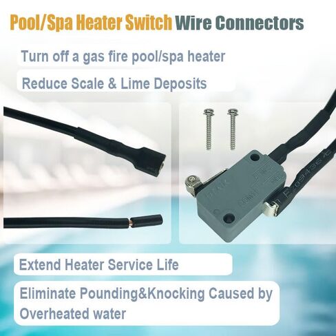 156T4042A إطفائي سخان التحكم التبديل موصلات الأسلاك استبدال لسلسلة Intermatic T100 T1000 وقت التبديل وسخان حمام السباحة/سبا 250VAC in Kuwait