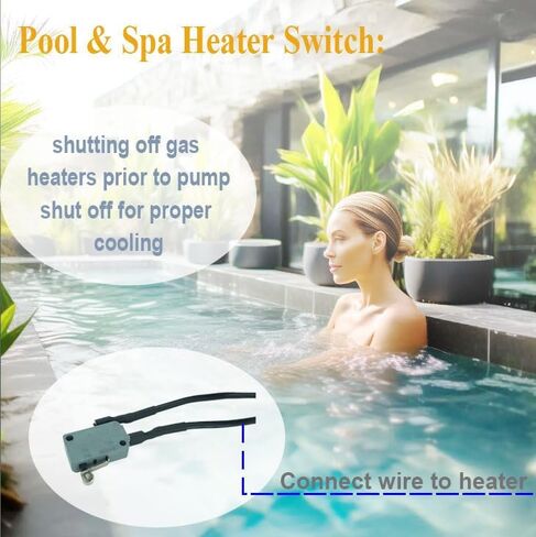 156T4042A إطفائي سخان التحكم التبديل موصلات الأسلاك استبدال لسلسلة Intermatic T100 T1000 وقت التبديل وسخان حمام السباحة/سبا 250VAC in Kuwait