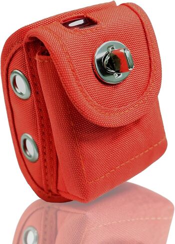 حقيبة تثبيت مستجيبة - حافظة نايلون برتقالية مقاومة للماء مع نافذة حالة لسيارة السباق والكارت، مثالية للمتسابقين المحترفين والهواة، حقيبة تثبيت على الأجهزة العالمية in Kuwait