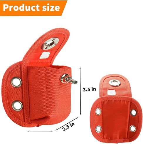 حقيبة تثبيت مستجيبة - حافظة نايلون برتقالية مقاومة للماء مع نافذة حالة لسيارة السباق والكارت، مثالية للمتسابقين المحترفين والهواة، حقيبة تثبيت على الأجهزة العالمية in Kuwait