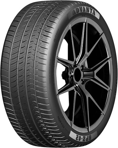 Advanta HPZ-02 إطار نصف قطري عالي الأداء للشاحنات/السيارات الدفع الرباعي - 265/45R21 265/45/21 265/45-21 نطاق تحميل 104 فولت SL 4-Ply BSW جدار جانبي أسود in Kuwait