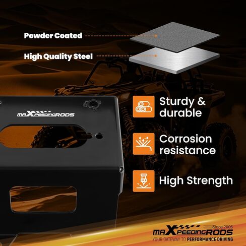 maXpeedingrods Winch Mount Bracket Plate for Polaris RZR PRO XP, XP 4 2020-2025 in Saudi Arabia