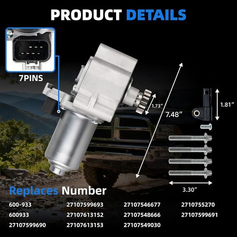 ATC300 نقل حالة المحرك 4WD 27107599693 متوافق مع BMW 325xi 328i xDrive 328xi 330xi 335i xDrive 525xi 528i xDrive 530xi 535i xDrive (2006-2010) #يستبدل 27107599690, 27107613152 in Kuwait