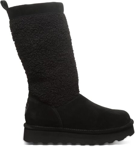 BEARPAW womens Snuggle Murphy Platform Lo Black in Saudi Arabia