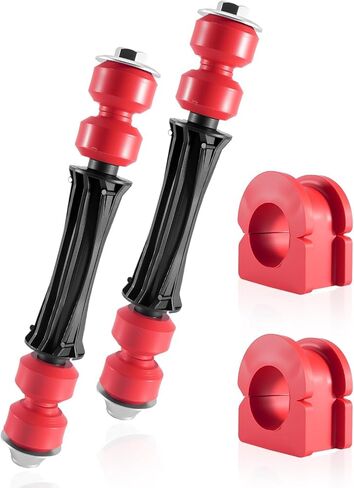 K6700 الجبهة الخلفية Sway Bar Stabilizer Link Kit ومجموعة البطانة 36 مم قضيب التثبيت مناسب لـ Escalade Avalanche Suburban Tahoe Yukon 2007-2020 استبدال K700432 K200222 K700538 6-PC in Kuwait