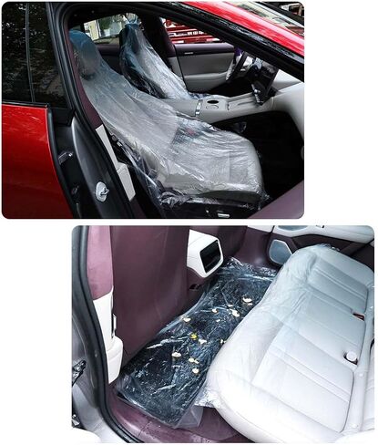 6 Pack Disposable Cargo Mat Liner Protective Cover Waterproof Guard Car Trunk Mat Protector Pads for Road Travel Camping Picnic SUV Truck Van Camper RV Sedan Protecting Trunk Carpet from Dirt in Kuwait