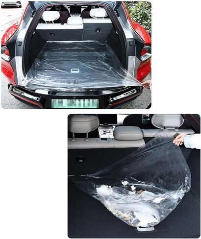 6 Pack Disposable Cargo Mat Liner Protective Cover Waterproof Guard Car Trunk Mat Protector Pads for Road Travel Camping Picnic SUV Truck Van Camper RV Sedan Protecting Trunk Carpet from Dirt in Kuwait