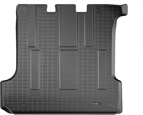 WeatherTech بطانة صندوق السيارة لركاب Nissan NV، خلف الصف الثالث (401207)، أسود in Kuwait