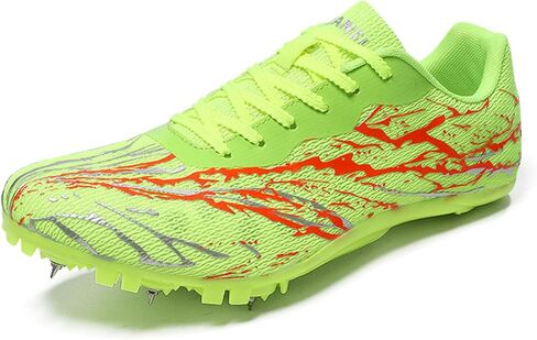 Men's Track & Field Shoes Athletics Shoes Running Spike Shoe Mesh Breathable Lightweight Jumping Professional Racing in Saudi Arabia