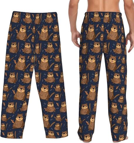 سروال بيجامة رجالي Pjs مع جيوب سروال صالة النوم للرجال in Kuwait