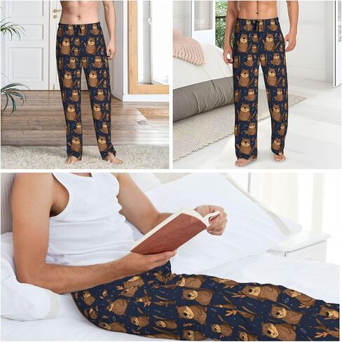 سروال بيجامة رجالي Pjs مع جيوب سروال صالة النوم للرجال in Kuwait