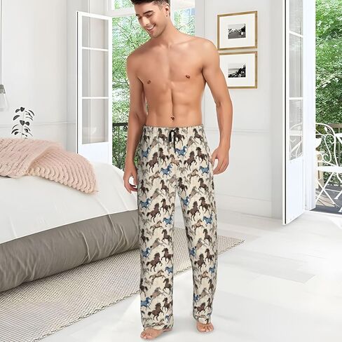 سروال بيجامة رجالي Pjs مع جيوب سروال صالة النوم للرجال in Kuwait