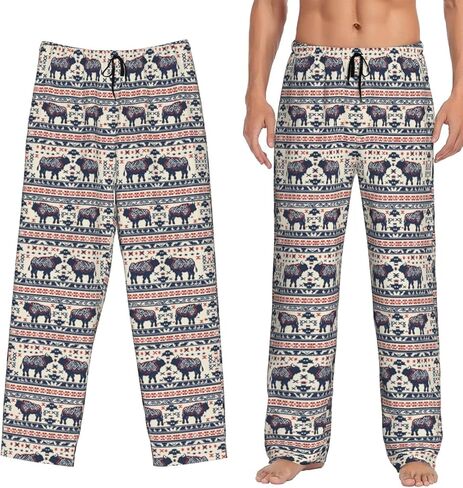 سروال بيجامة رجالي Pjs مع جيوب سروال صالة النوم للرجال in Kuwait