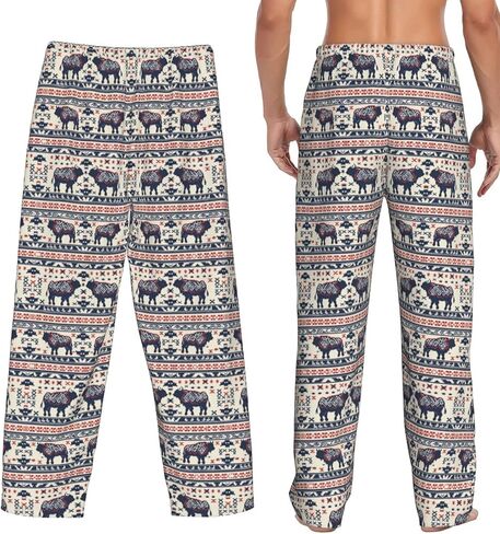 سروال بيجامة رجالي Pjs مع جيوب سروال صالة النوم للرجال in Kuwait