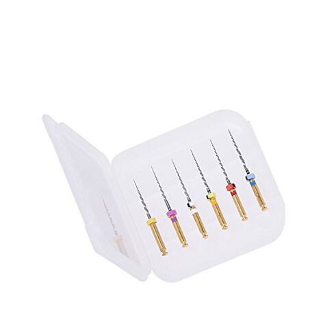 Annhua® Universal NiTi Files Dental Endodontic Niti Rotary Files Endo Tips for Root Canal Use (SX 19MM) in Kuwait