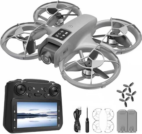 الطائرة بدون طيار M23 FPV Mini، مجهزة بكاميرا تحكم بشاشة 4.5 بوصة ونظام تحديد المواقع GPS، وتدعم تسجيل الفيديو عالي الدقة وتحديد المواقع البصرية. يتيح التحكم في طيران الهاتف الذكي من خلال تبديل العدسات، وتقلبات 360 درجة، ووضع مقطوعة الرأس، واستشعار الجاذب in Saudi Arabia