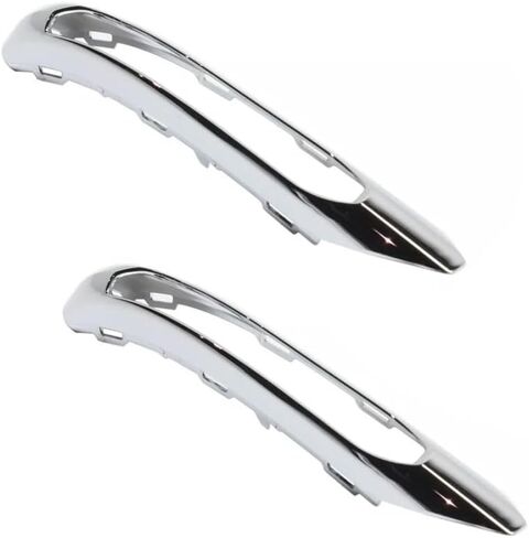 Bumper Fog Light Grill Cover Trim Compatible with Mercedes-Benz C250 C300 (Luxury/Base Sedan) 2012-2014, C250 C350 Base Coupe 2-Door 2012-2015, 2048852974, 13460226, 2048853074, 2 pcs in Saudi Arabia