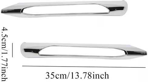 Bumper Fog Light Grill Cover Trim Compatible with Mercedes-Benz C250 C300 (Luxury/Base Sedan) 2012-2014, C250 C350 Base Coupe 2-Door 2012-2015, 2048852974, 13460226, 2048853074, 2 pcs in Saudi Arabia