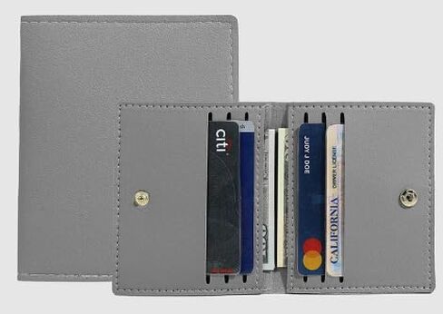Bank Card ID Card Holder 1P Gray in Saudi Arabia