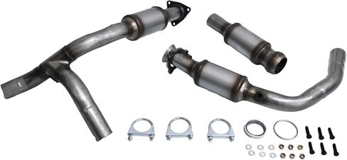HOLDWELL Catalytic Converters Kit 645155 197191 Compatible with Cadillac 2015-2020 Escalade & ESV Chevrolet 2014-2018 Silverado 1500 LTZ 2019-2020 Suburban Premier 2018-2020 Tahoe Premier 6.2L V8 in Saudi Arabia