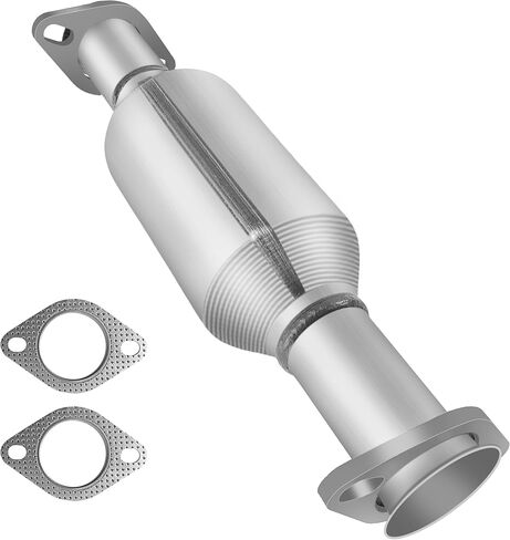 [خلفي] المحول الحفاز FortunaFlow متوافق مع Hyundai Tucson 2005-2008، Kia Sportage 2005-2010 2.7L 4WD FWD، استبدل 16455,642065,17173,28950-37850 (متوافق مع وكالة حماية البيئة + قياسي) in Saudi Arabia