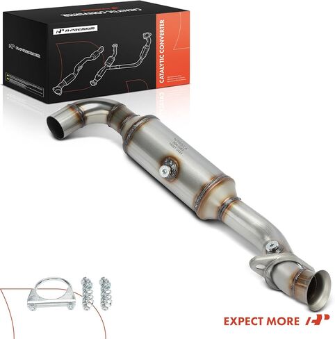 A-Premium Left Catalytic Converter Kit Direct-Fit Compatible with Ford F-150 F150 2015-2020, 3.3L 3.5L, E.P.A. Compliant in Saudi Arabia