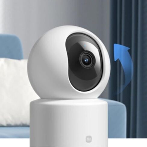 كاميرا XIAOMI الذكية C302، كاميرا أمان داخلية 2K/3MP، درع عدسة مادي، كشف صرخة الإنسان/الحيوانات الأليفة/الطفل، عرض 360 درجة، رؤية ليلية كاملة الألوان، واي فاي 6، تعمل مع Alexa ومساعد Google، حزمة واحدة in Saudi Arabia