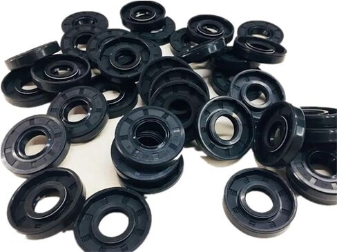NBR Framework Oil Seal 5Pcs ID 10mm 11mm OD 4-30mm Thickness 4-10mm Nitrile Butadiene Rubber Gasket Sealing Rings(OD 7.2mm) in Kuwait