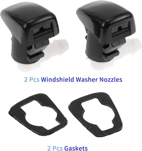 Windshield Washer Nozzle for Jeep for Cherokee 2014-2017 – Direct Replacement OE# 68102968AA, Front Windshield Spray Jet, Pack of 2 in Saudi Arabia