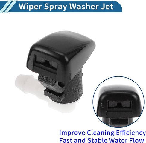 Windshield Washer Nozzle for Jeep for Cherokee 2014-2017 – Direct Replacement OE# 68102968AA, Front Windshield Spray Jet, Pack of 2 in Saudi Arabia