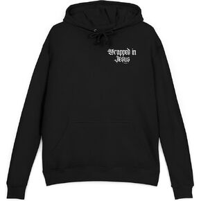 unisex hoodie Cross with Wings Hoodie Symbolic Guardian Angel Faith Sweatshirt Inspirational Religious Gift. in Saudi Arabia