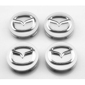 TSD 4 قطعة 56 مللي متر غطاء قبعات محور العجلة لمازدا in Kuwait