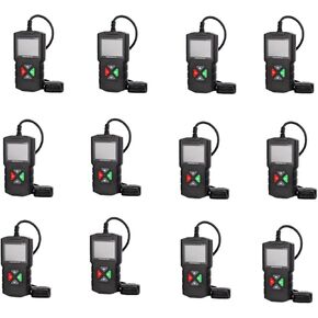 12pcs OBDII Car Code Reader YA-201 for Device seamlesslysupports All OBDll Compliant 12V Gasoline Vehicles manufac-tured Since 1996 in Kuwait