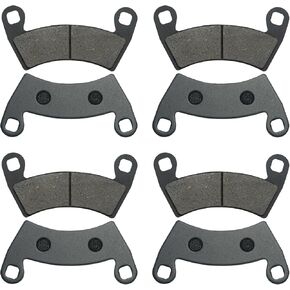 Brake Pads for Polaris RZR XP 1000 EPS 2014-2022,RZR 1000 XP 4 2014 2015 2016 2017 2018 2019 2020 2021 Except Premium Edition,4 Set Front and Rear Sintered Copper Brake Pads in Saudi Arabia