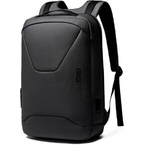 BANGE Anti-Theft Business Laptop Backpack, 15.6 Inch Lock Travel Backpack, Water-resistant Zippers with USB Charging Port, 16L Computer Bag for Men & Women in Kuwait