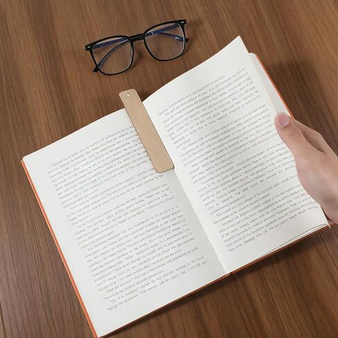 20 Pack Blank Bamboo Bookmark, 4.7 Inch Unfinished Craft Tags Engraving Bamboo Blanks Bookmarks Rectangle Wood Hanging Tags for DIY Gifts Book Marking Crafts Decors in Saudi Arabia