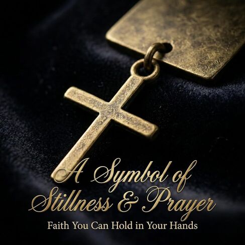 إشارة مرجعية للكتاب المقدس المسيحي - إشارة مرجعية للصلاة من معدن النحاس الصلب مع صليب - هدية الكتاب المقدس "كن ثابتًا وصلي" للنساء والرجال - دراسة الكتاب المقدس والقراءة التعبدية in Kuwait