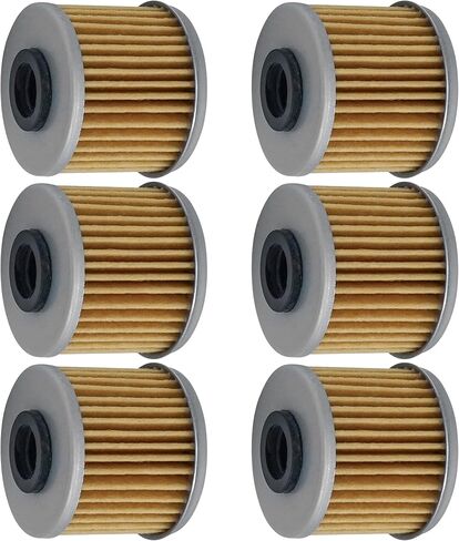 Caltric Oil Cooler Filters Compatible with Honda Grom 125 GROM125A ABS 2022-2024 / Goldwing 1800 GL1800 2018-2024 15412-MGS-D21 in Saudi Arabia