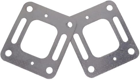 New Exhaust Gasket Manifold For Mercruiser 5.0 5.7 350 Mag Riser Block v8 Elbow Genuine OEM Replacement in Saudi Arabia