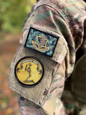 RedheadedTshirts Israeli Defense Forces IDF Patch - 2x3 Hook and Loop Tactical Morale Patches for Outdoor Backpacks, Plate Carriers, Vests, Caps, Military Gear, Funny Patches, Tactical Accessories in Saudi Arabia